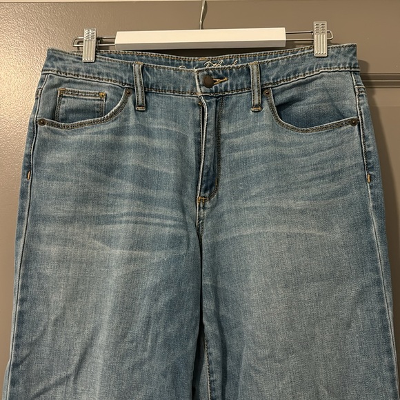 Universal Thread wide leg jeans with bottom slits - Picture 2 of 4